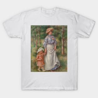 La Promenade by Auguste Renoir T-Shirt